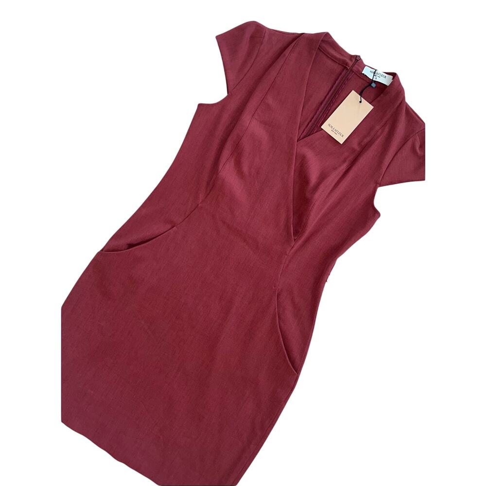 NWT M.M.LaFleur Felisa Dress in Rhubarb Sz 12